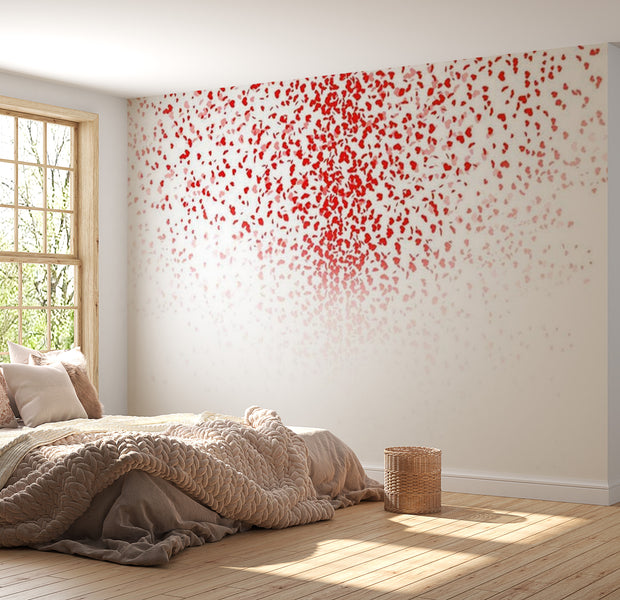 Abstract Wallpaper Wall Mural - Love Corner 39"Wx27"H