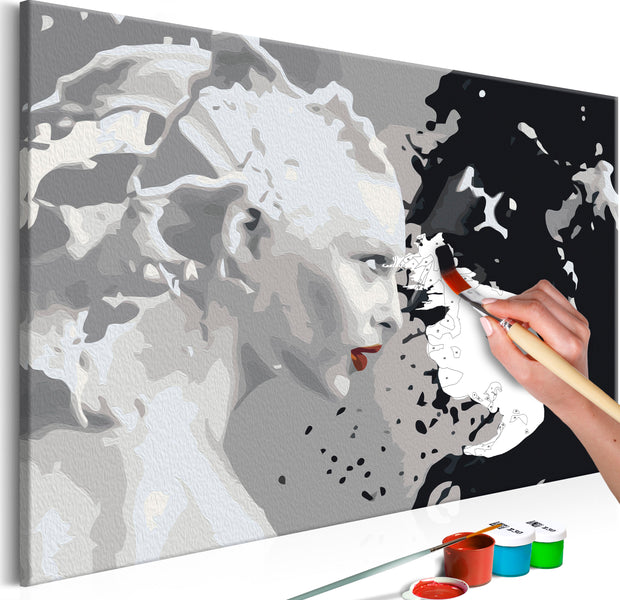 Paint By Numbers Kit - Black & White