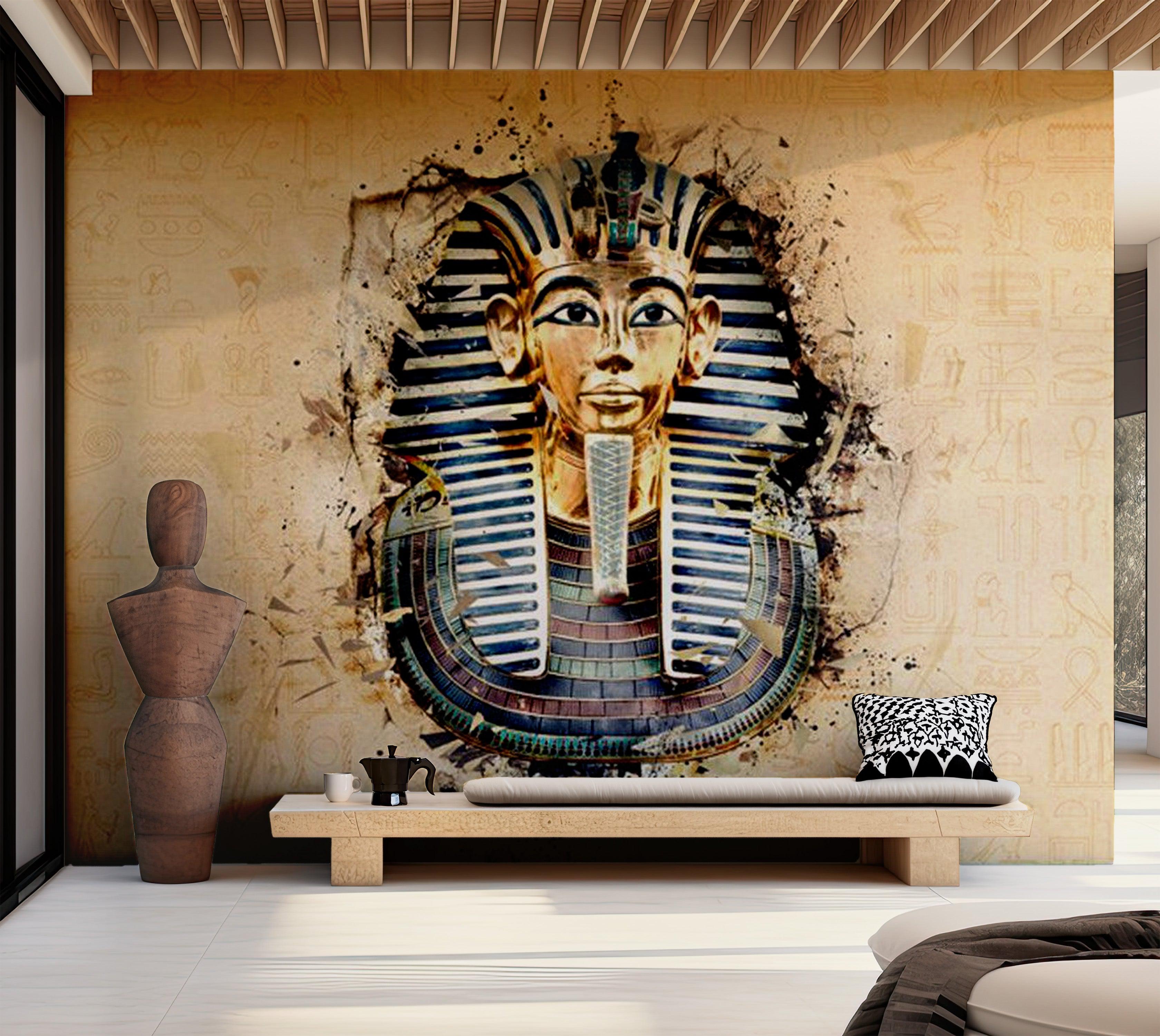 Zen Wallpaper Wall Mural - Dignified Pharaoh