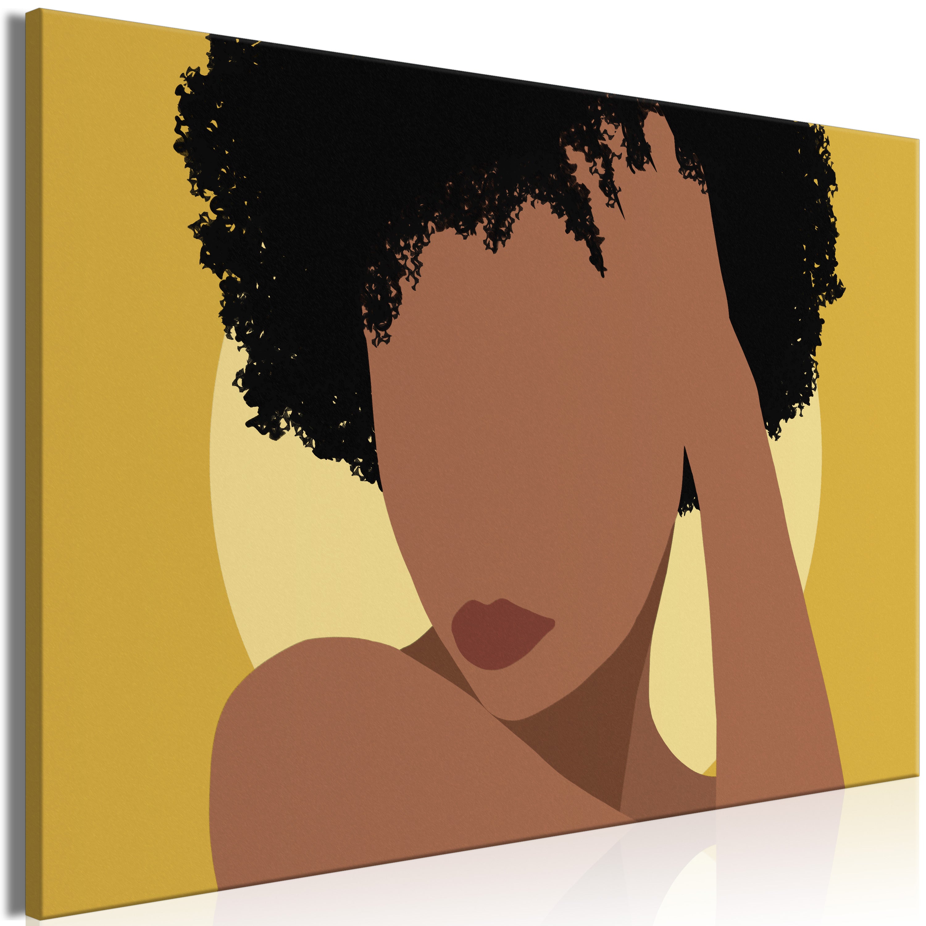 Abstract Canvas Wall Art - Invisible Gaze