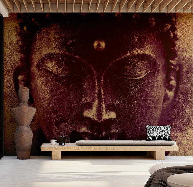 Zen Wallpaper Wall Mural - Wise Buddha