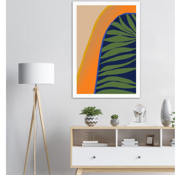 Minimalist Abstract Plant Illustration Poster 02