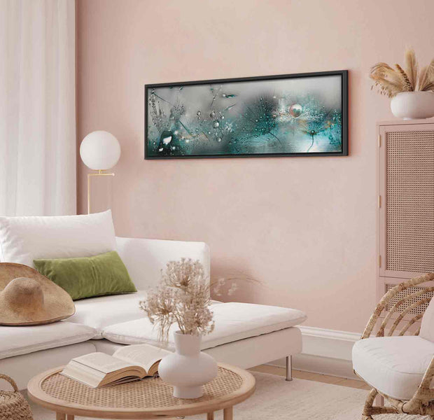 Floating Framed Canvas Art - Sonata in Blue