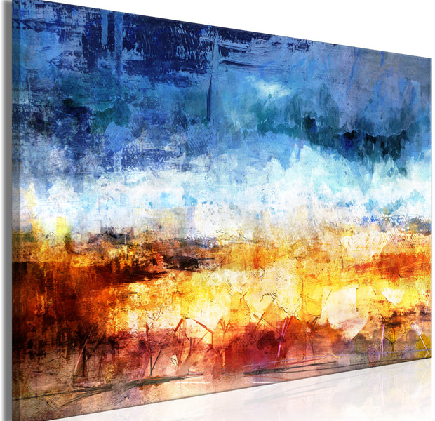 Abstract Canvas Wall Art - Modern Landscape