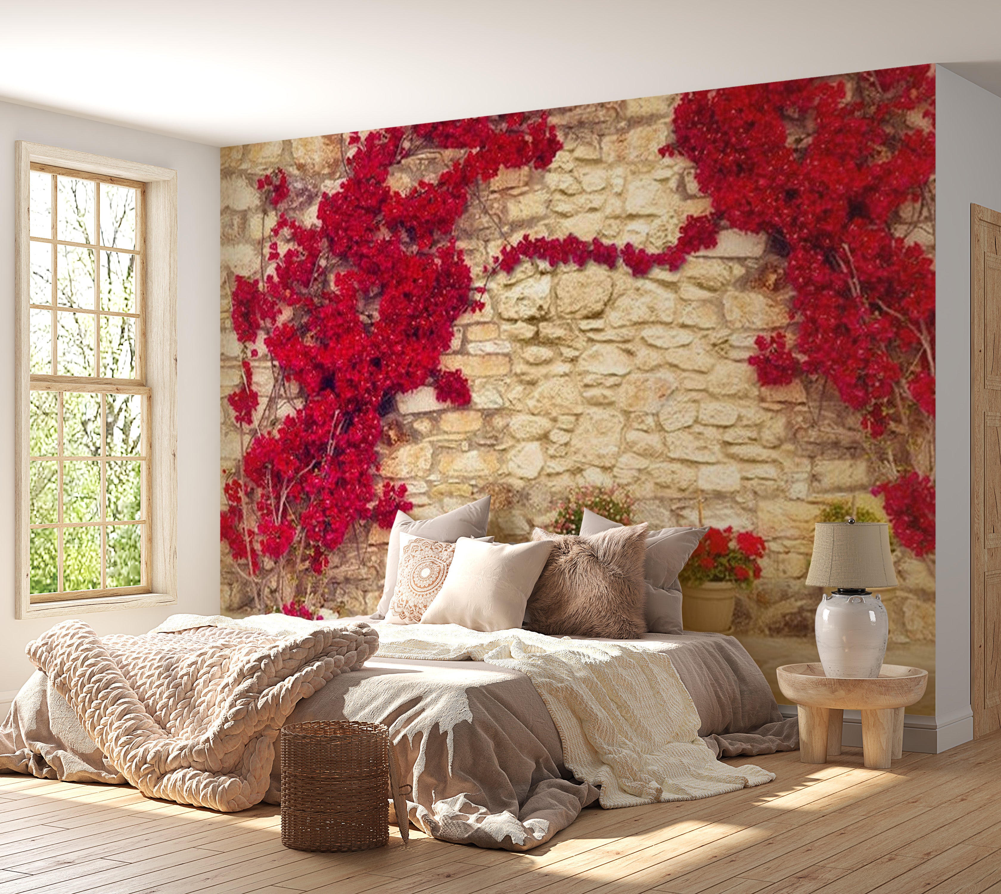 Background & Patterns Wallpaper Wall Mural - Warm Afternoon 39"Wx27"H