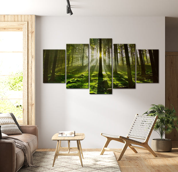 Stretched Canvas Landscape Art - Peace Of Mind 40"Wx20"H