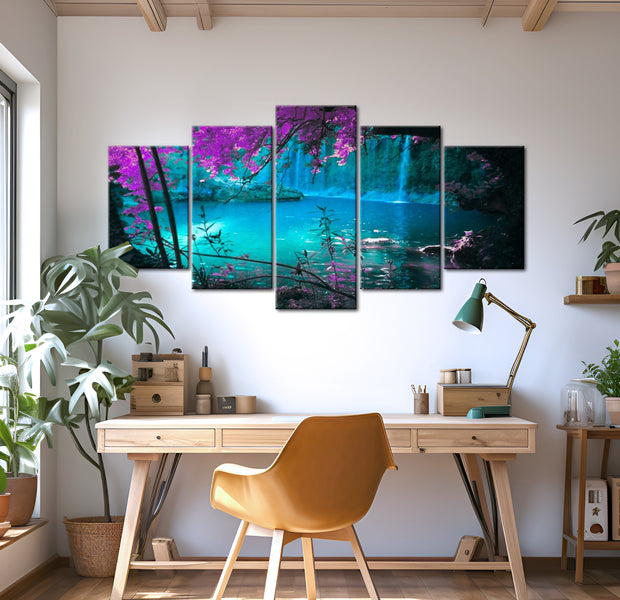 Stretched Canvas Landscape Art - Calm Seclusion 40"Wx20"H