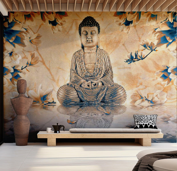 Zen Wallpaper Wall Mural - Buddha Of Prosperity