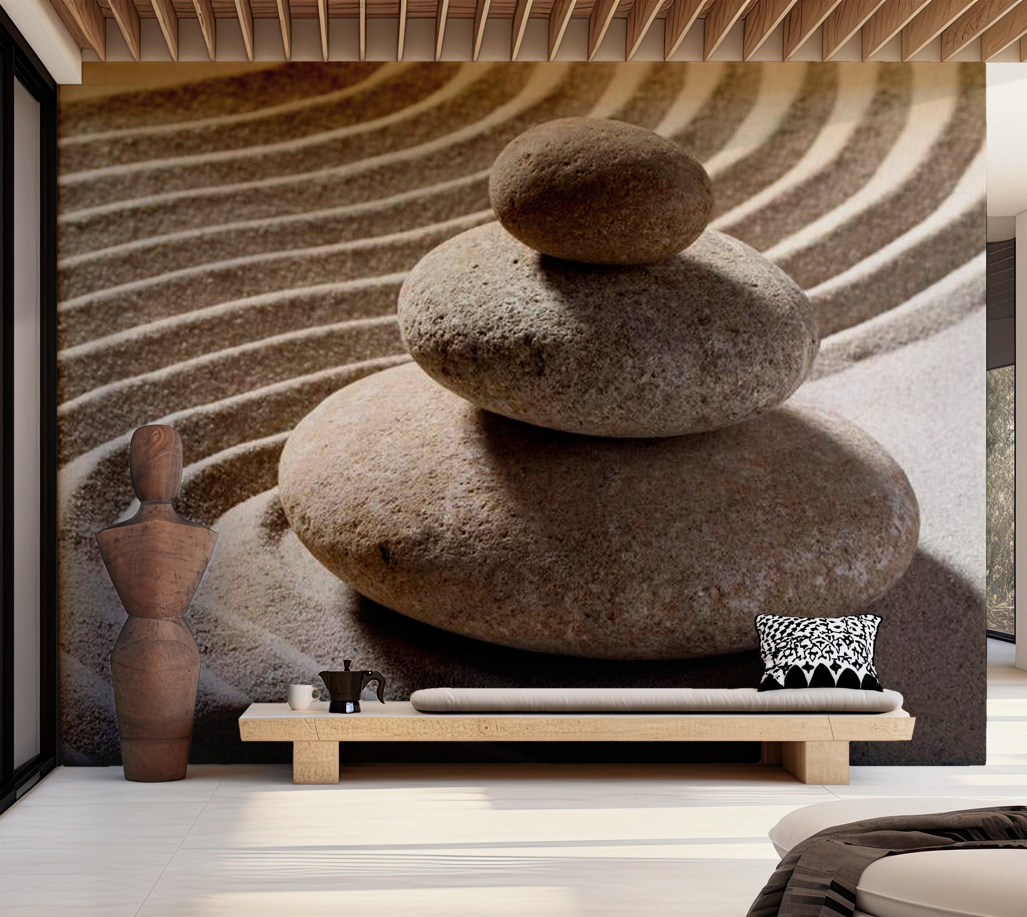 Zen Wallpaper Wall Mural - Zen Garden