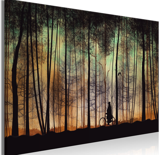 Landscape Canvas Wall Art - Walk Before Dark