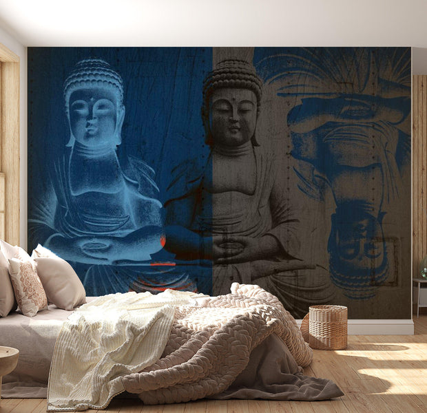 Zen Wallpaper Wall Mural - Buddha Abstract