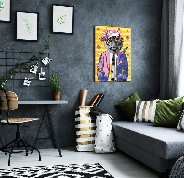 Paint By Numbers Kit - Tiger in Hat