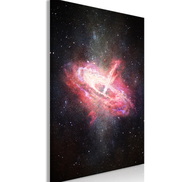 Space Canvas Wall Art - Lonely Galaxy