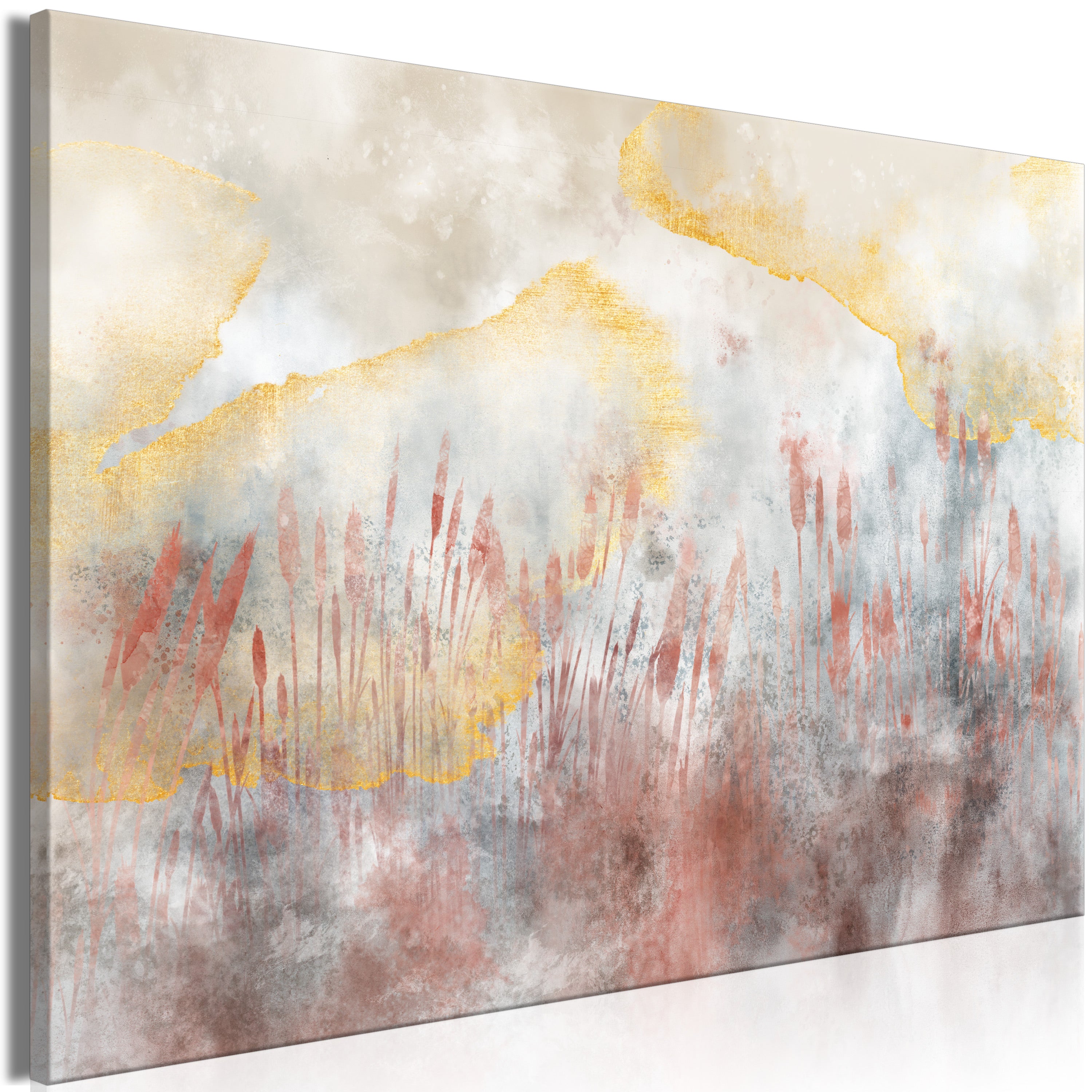 Abstract Canvas Wall Art - Playing Wind