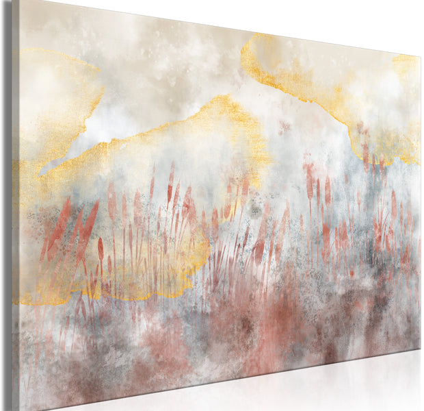 Abstract Canvas Wall Art - Playing Wind