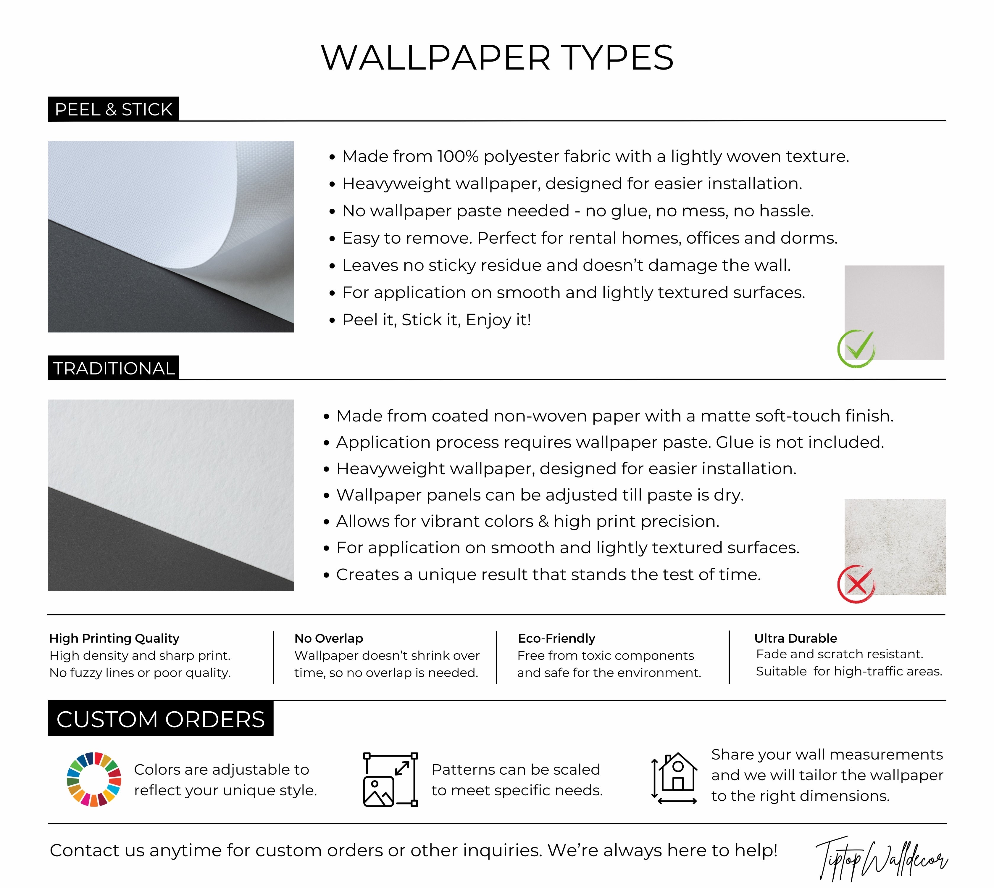 Premium Wallpaper Wall Mural - Mid Century Geometric-Tiptophomedecor