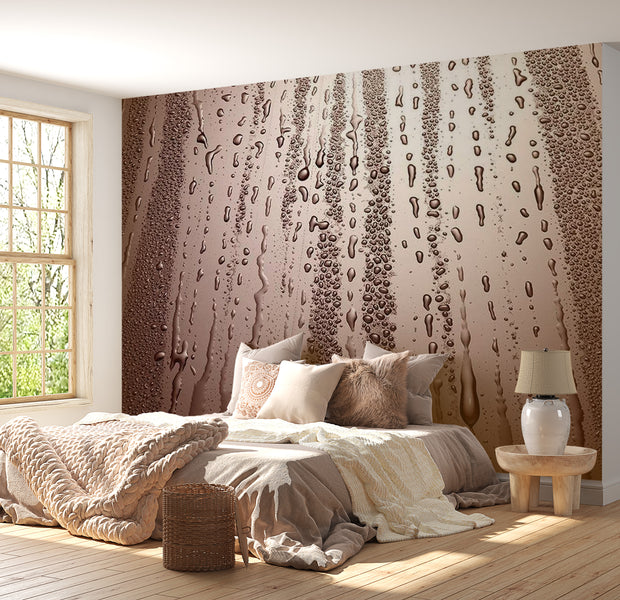 Background & Patterns Wallpaper Wall Mural - Autumn Drizzle 39"Wx27"H