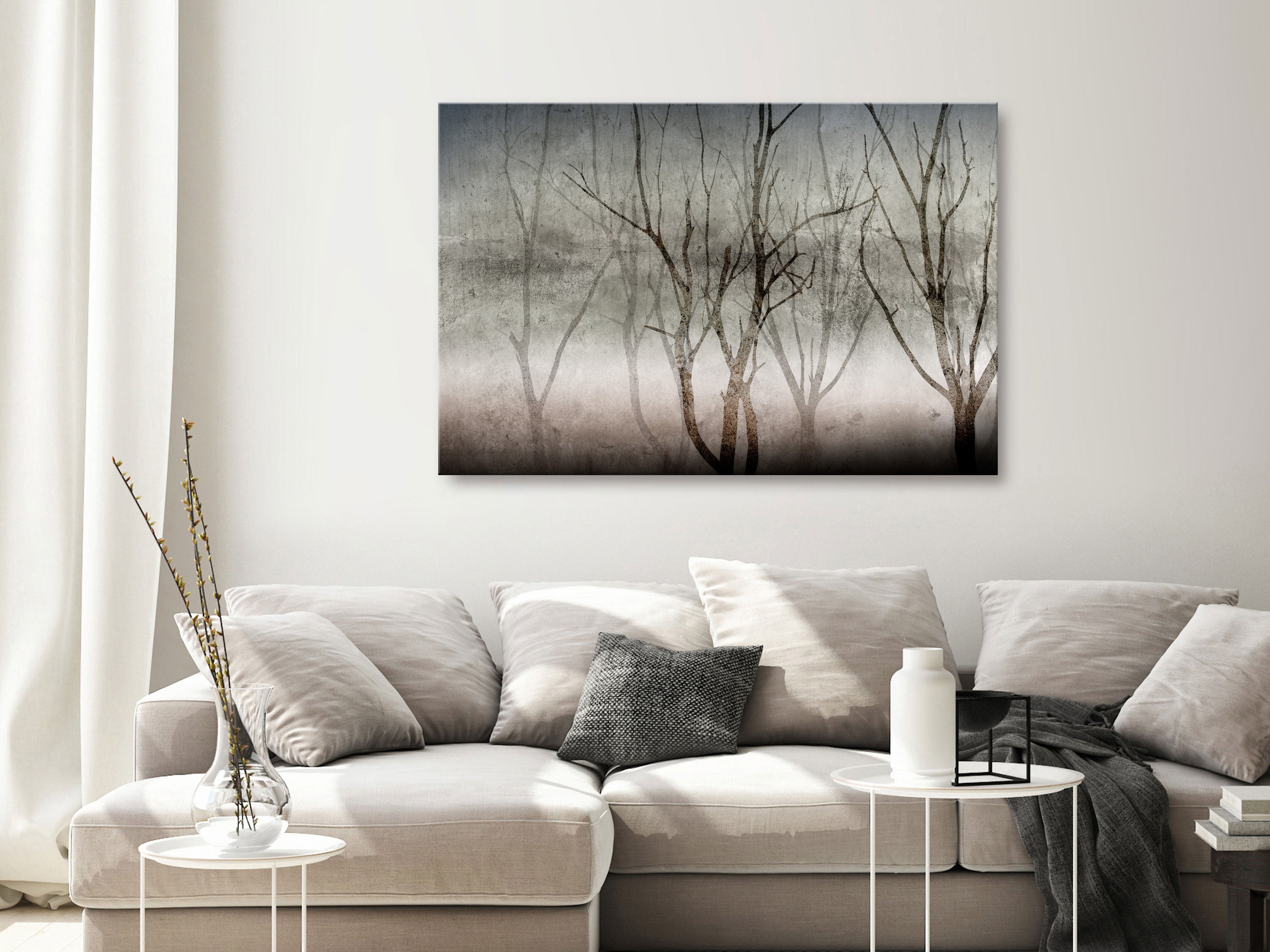 Landscape Canvas Wall Art - Smell of Fog