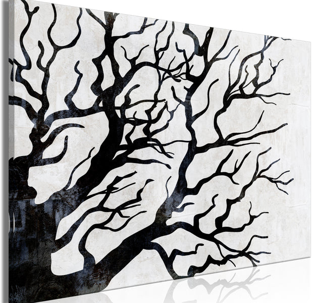Abstract Canvas Wall Art - Cold Nature