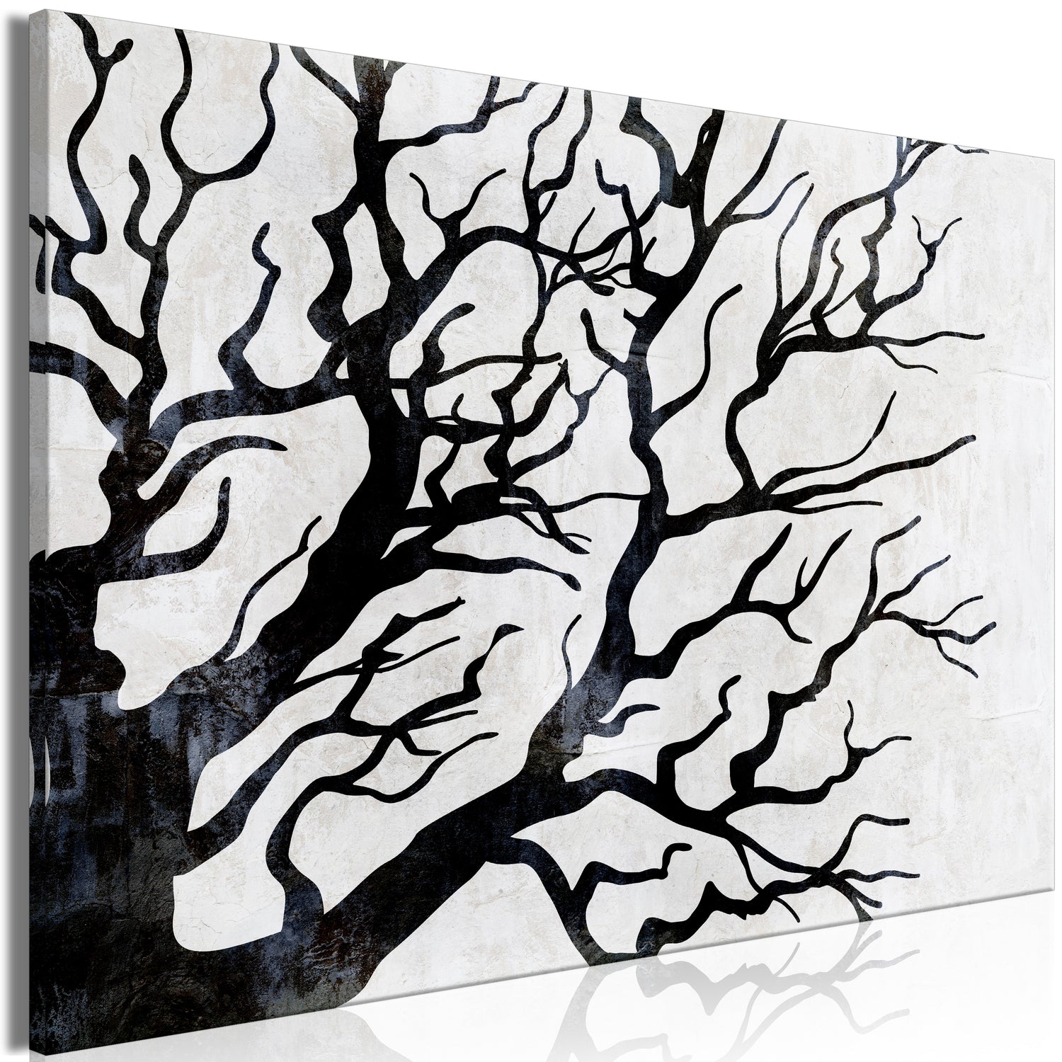 Abstract Canvas Wall Art - Cold Nature