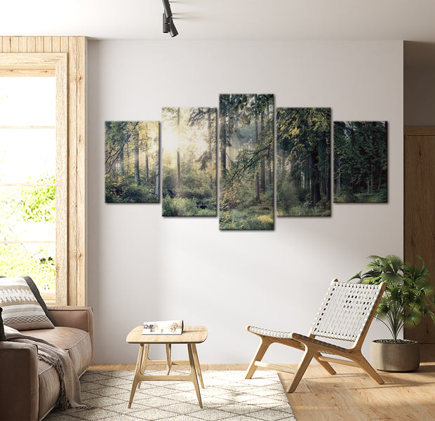 Stretched Canvas Landscape Art - Fairytale Landscape 40"Wx20"H