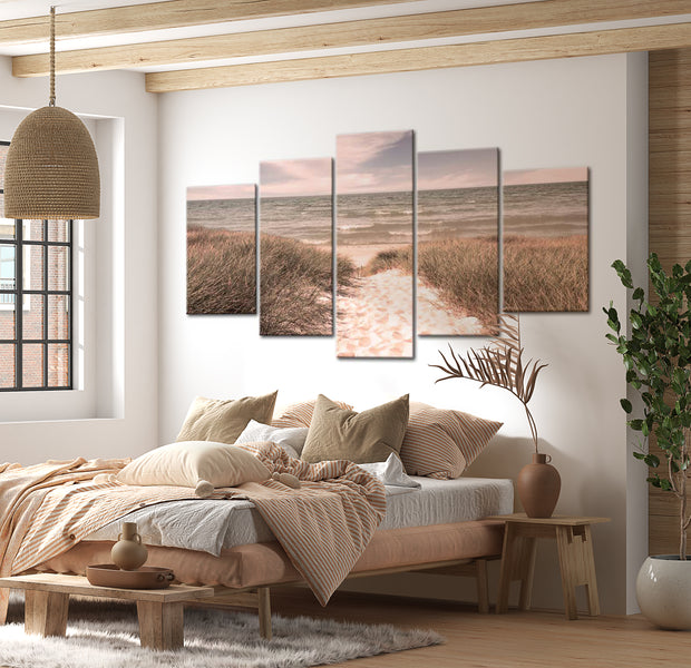 Stretched Canvas Landscape Art - Summer Symphony 40"Wx20"H