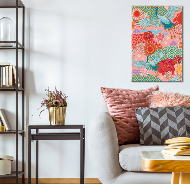 Paint By Numbers Kit - Spring Cranes