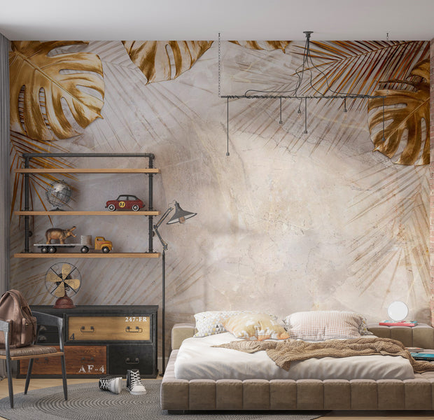 Botanical Wallpaper Wall Mural - Precious Nature 39"Wx27"H / Standard