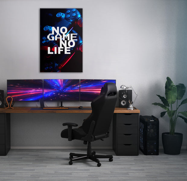 Retro Canvas Wall Art - No Game No Life