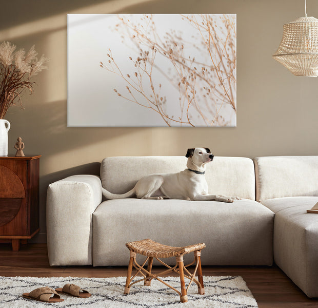 Botanical Canvas Wall Art - Minimalist Twig