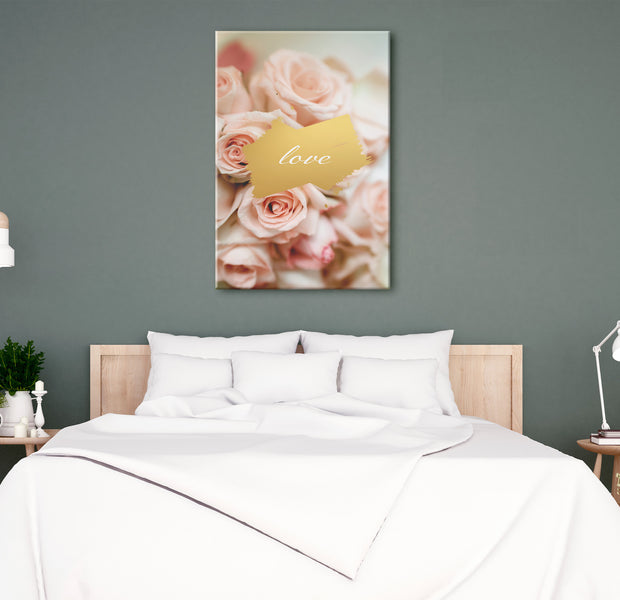 Floral Canvas Wall Art - One Feeling