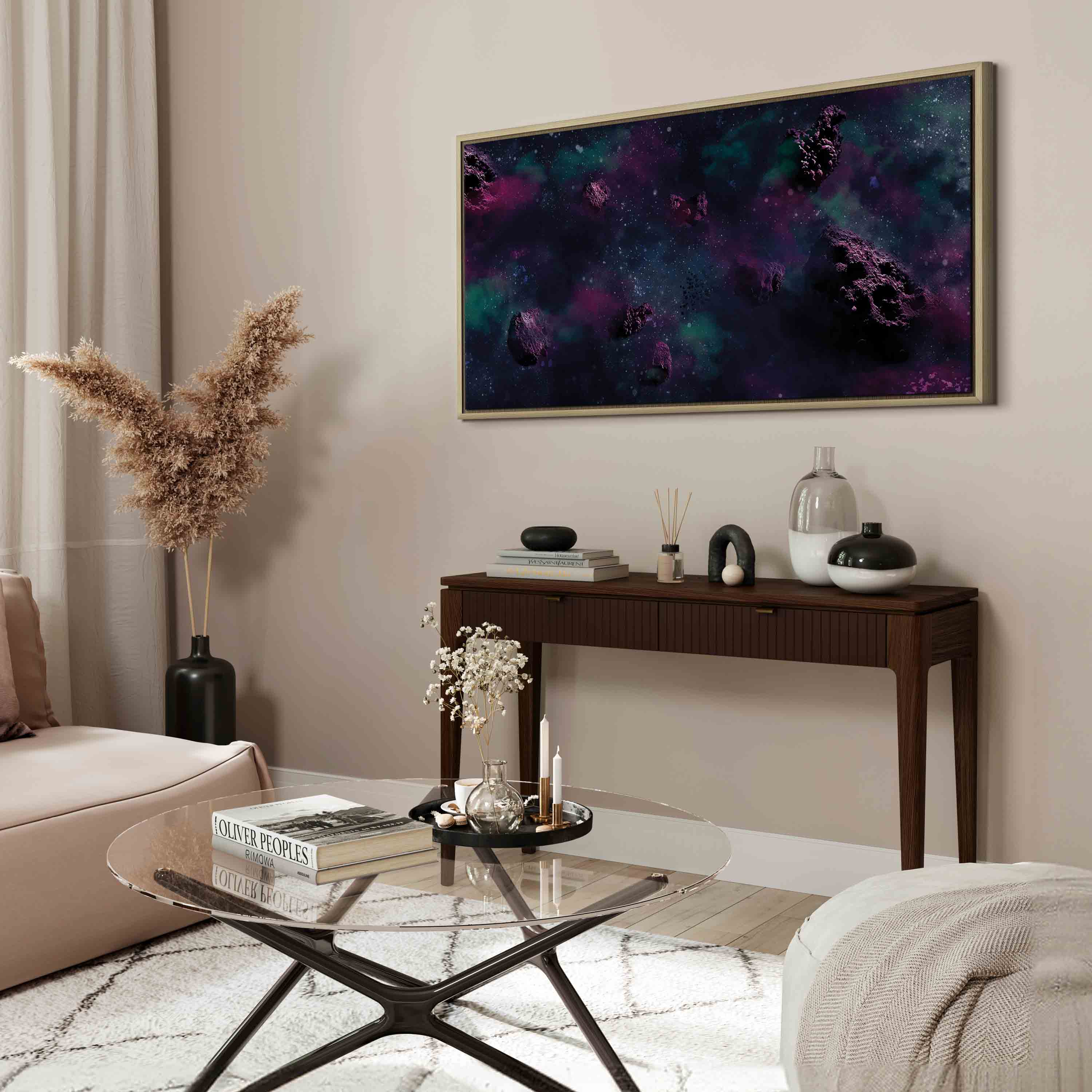 Floating Framed Canvas Art - Endless Space