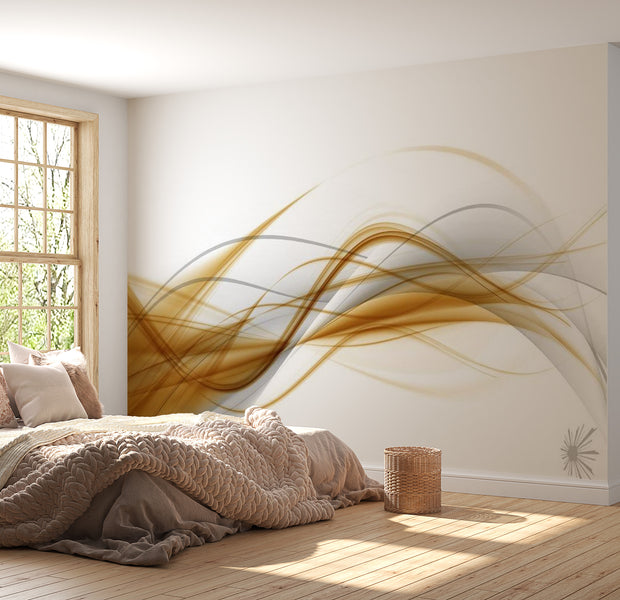 Abstract Wallpaper Wall Mural - Abstract Pattern Digital Art 118"Wx90"H