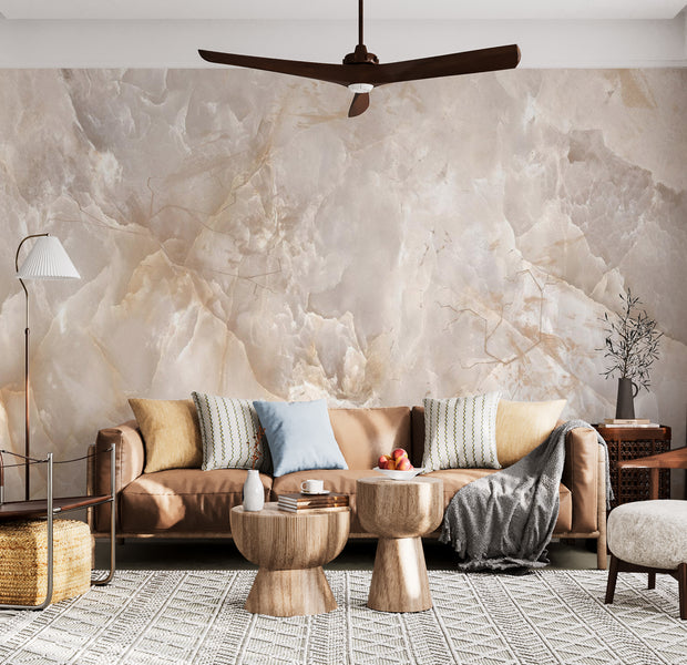 Peel & Stick Wall Mural - Toned Marble 38"Wx27"H