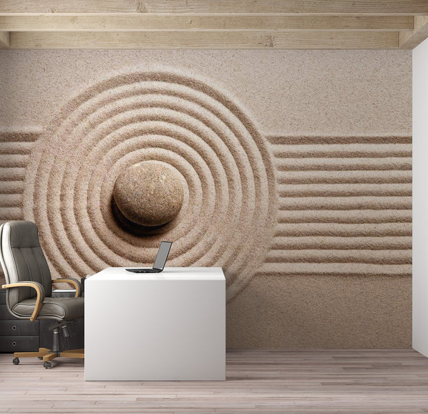 Zen Wallpaper Wall Mural - Relax Zen 118"Wx90"H