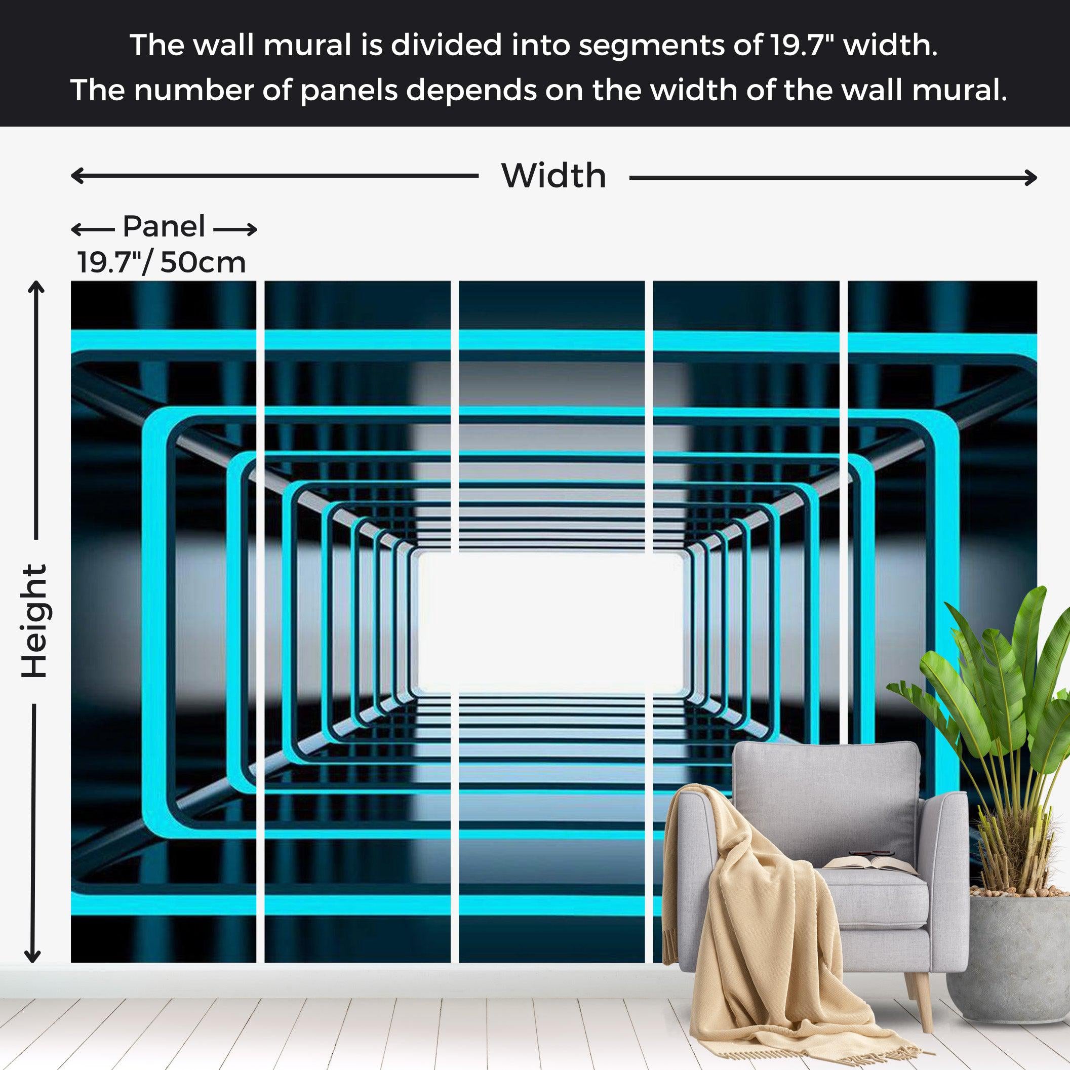 Abstract Wallpaper Wall Mural - Another Dimension