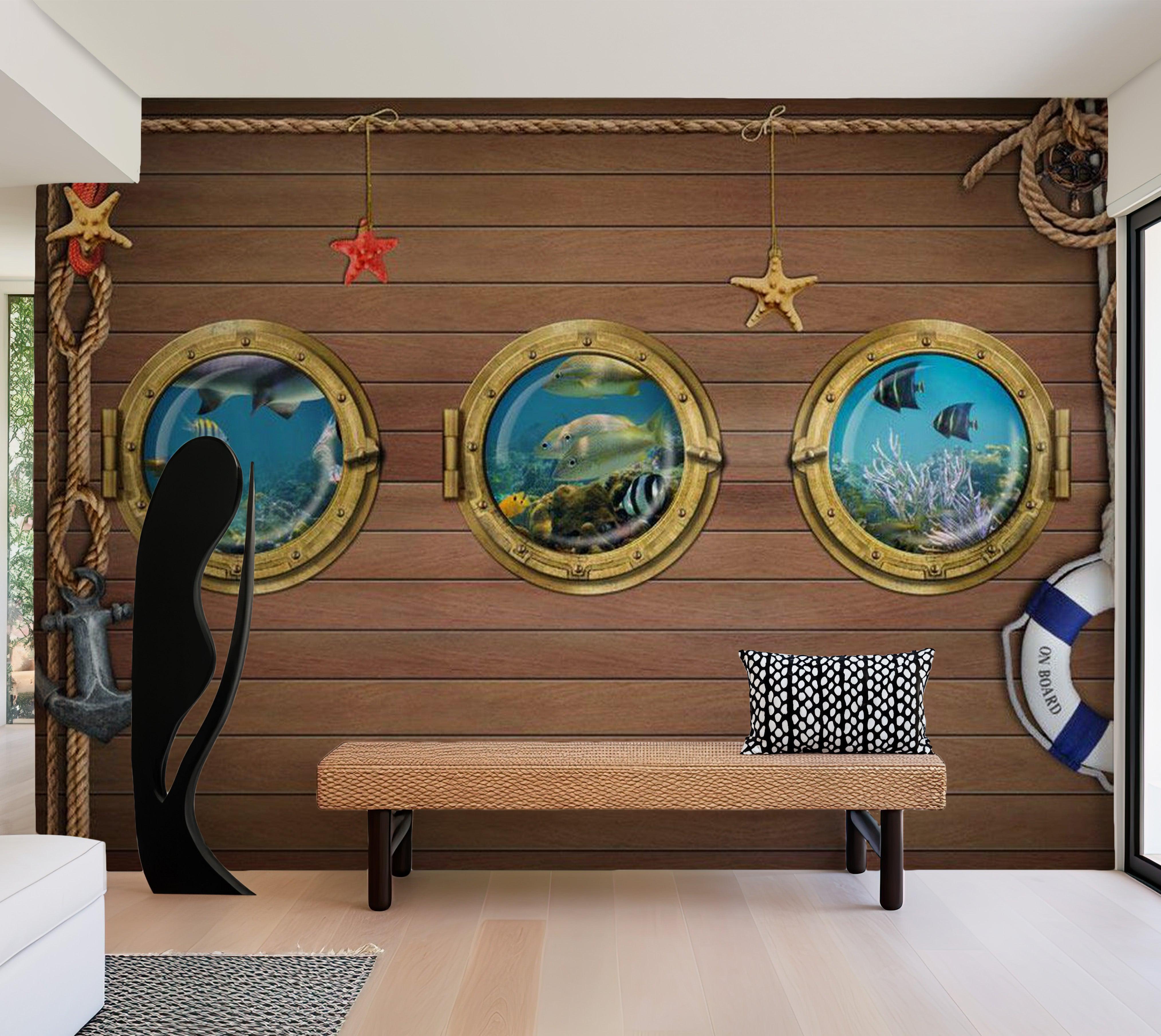 Animal Wallpaper Wall Mural - Overboard