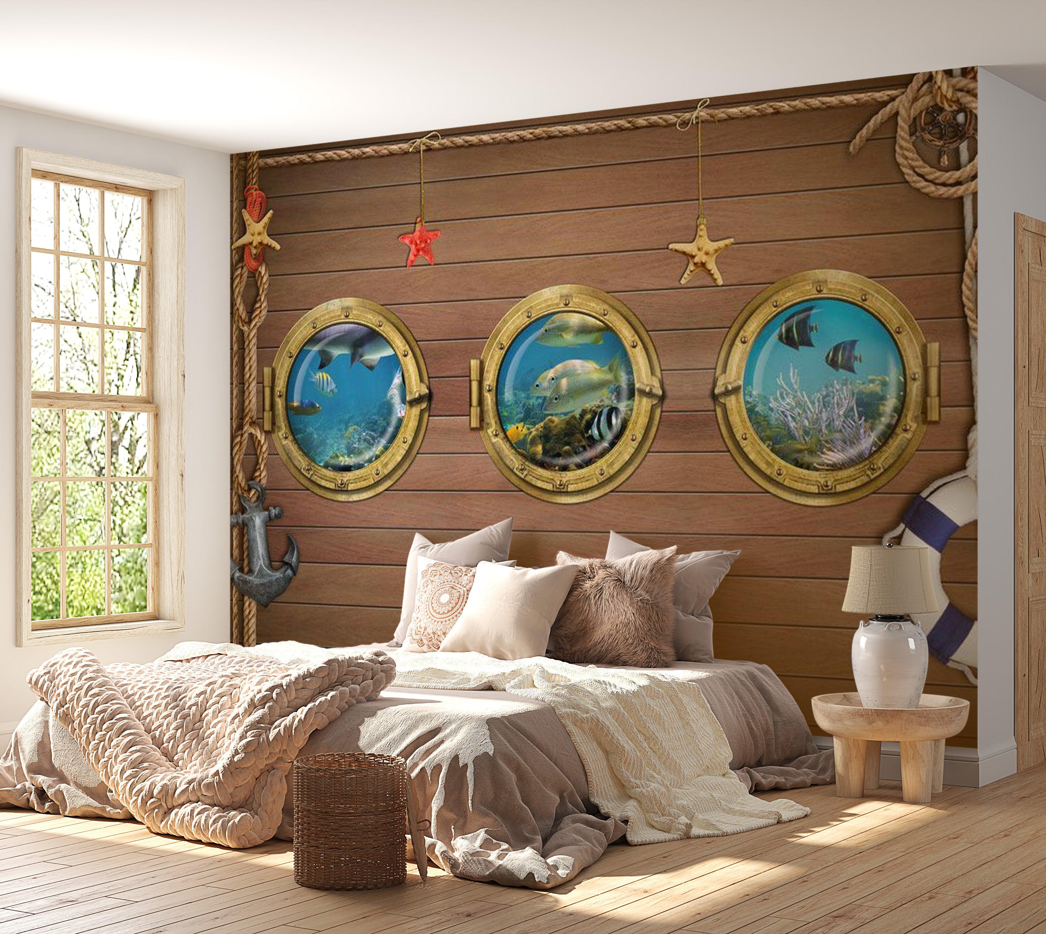 Animal Wallpaper Wall Mural - Overboard