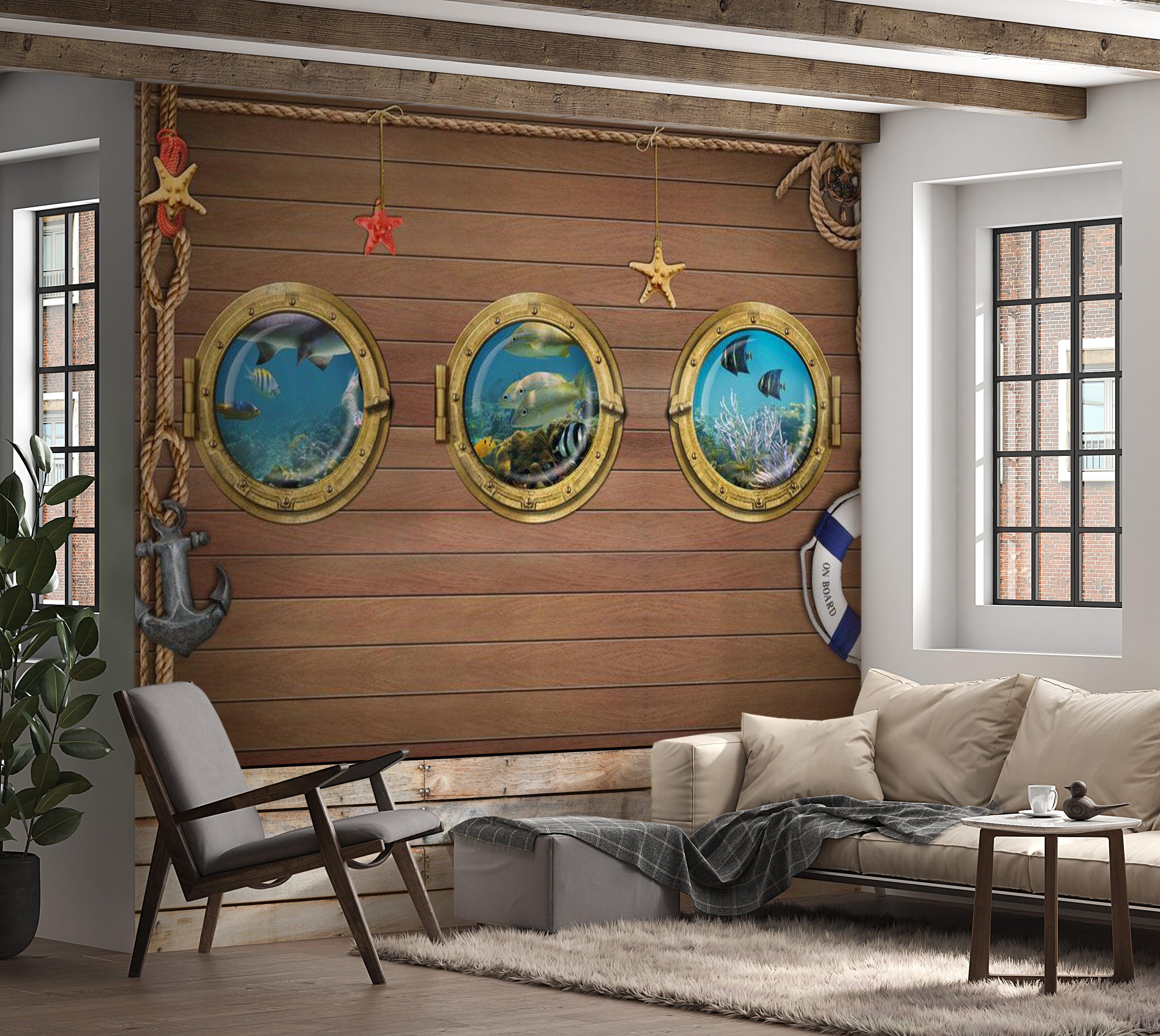 Animal Wallpaper Wall Mural - Overboard