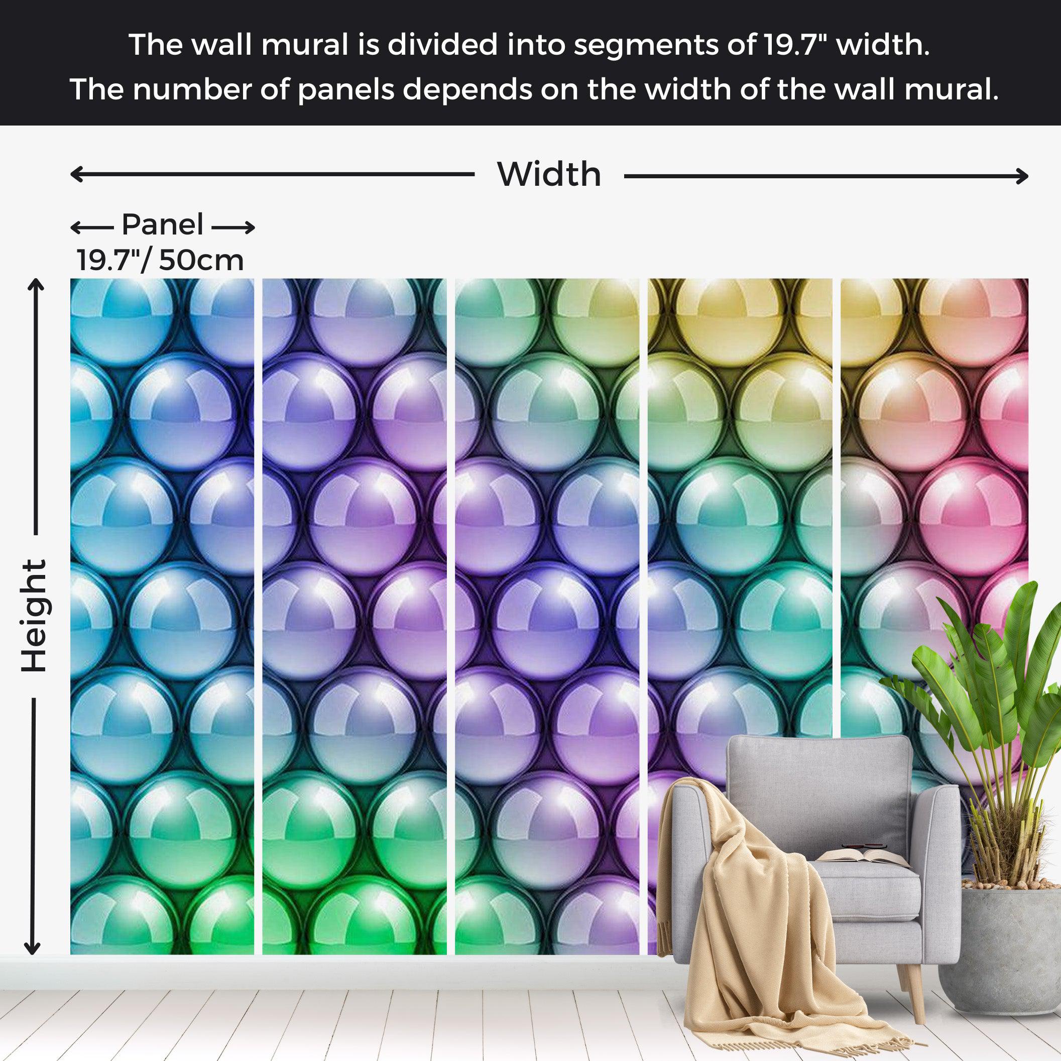 Abstract Wallpaper Wall Mural - Colorful Vertigo