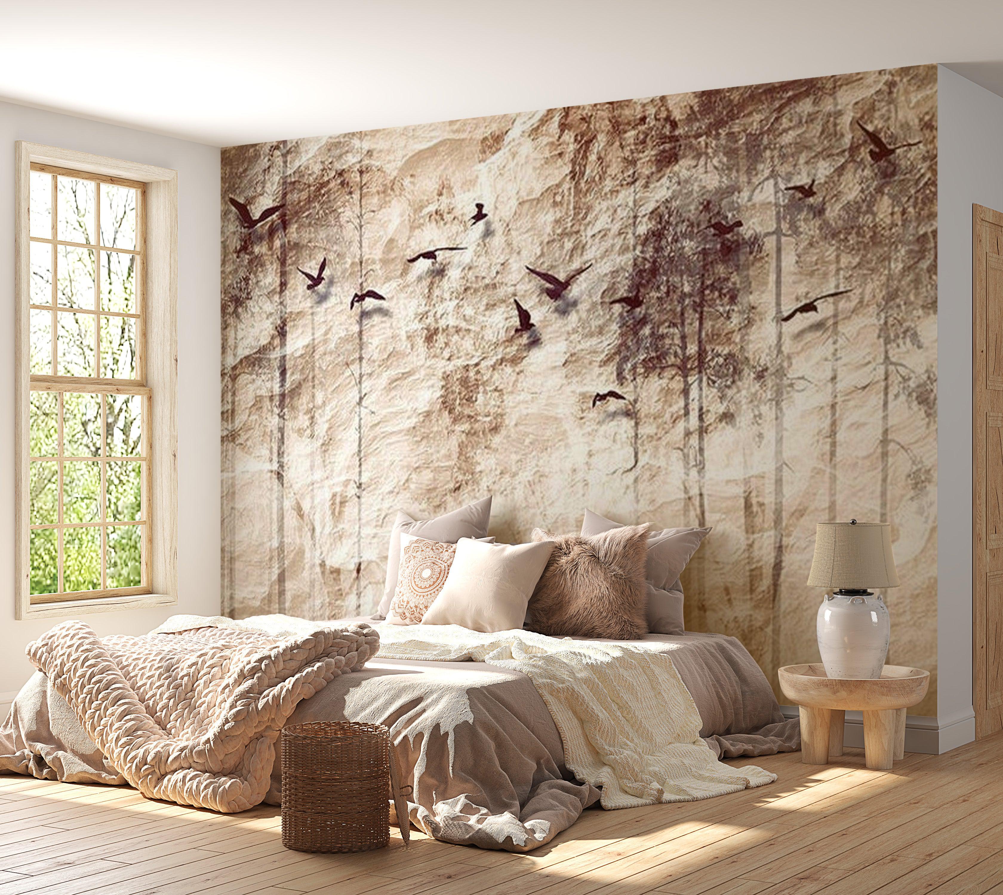 Animal Wallpaper Wall Mural - Paper Nature