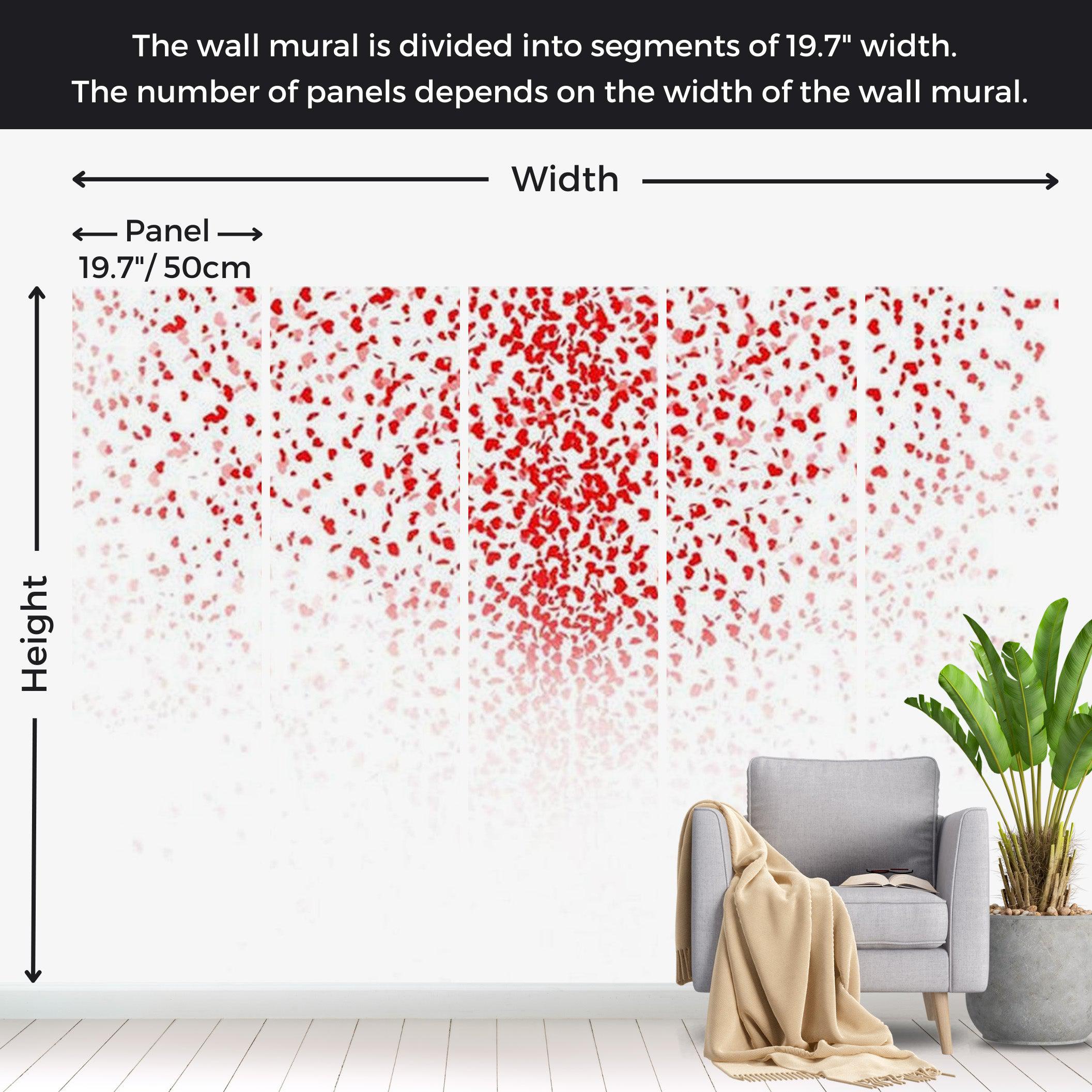 Abstract Wallpaper Wall Mural - Love Corner