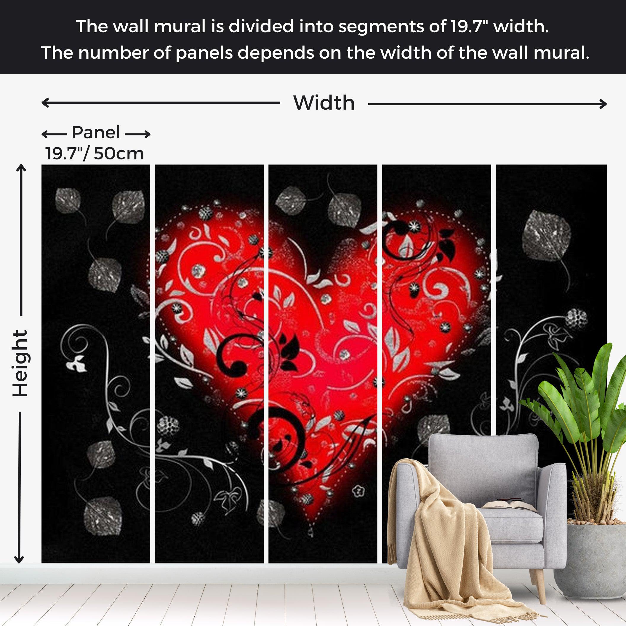 Abstract Wallpaper Wall Mural - Love Breeze