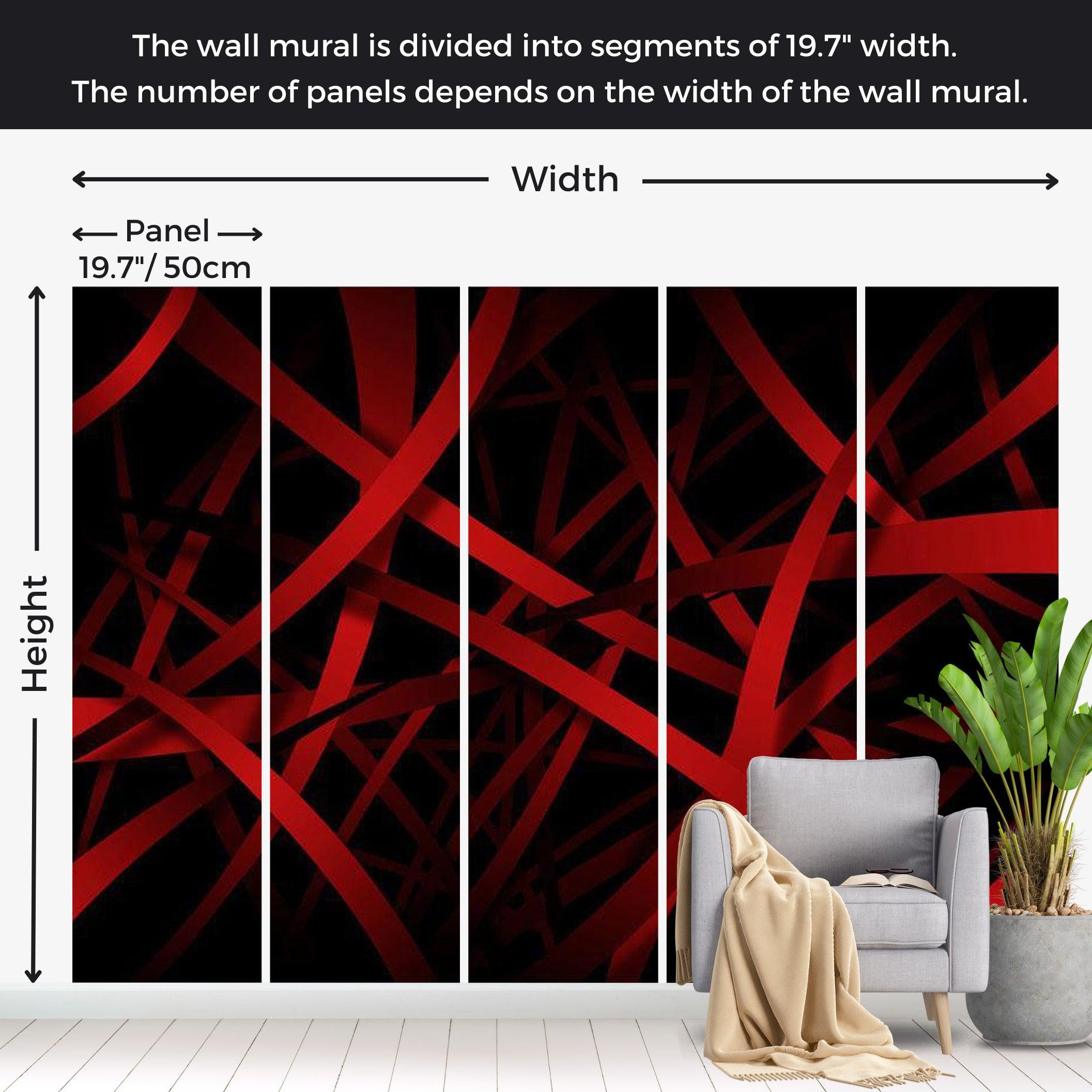 Abstract Wallpaper Wall Mural - Fear Of The Dark