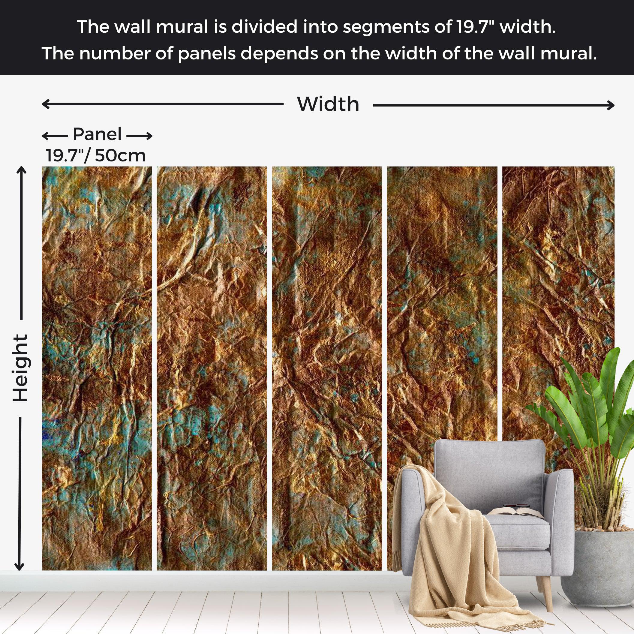 Abstract Wallpaper Wall Mural - Gold Of Atlantis