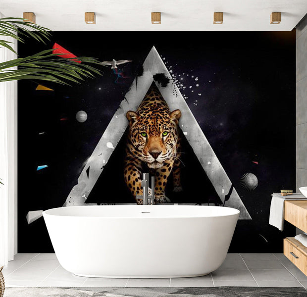 Animal Wallpaper Wall Mural - Wild Vision Of The Future