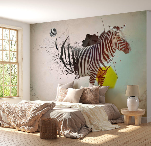 Animal Wallpaper Wall Mural - In Disharmony With Nature