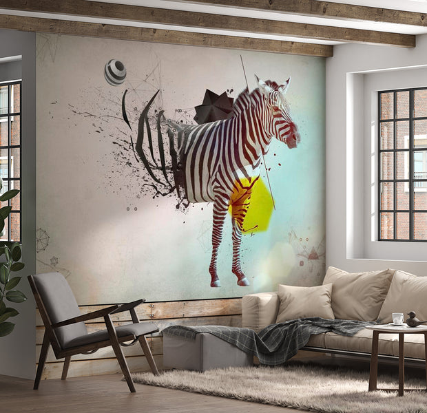 Animal Wallpaper Wall Mural - In Disharmony With Nature 118"Wx90"H
