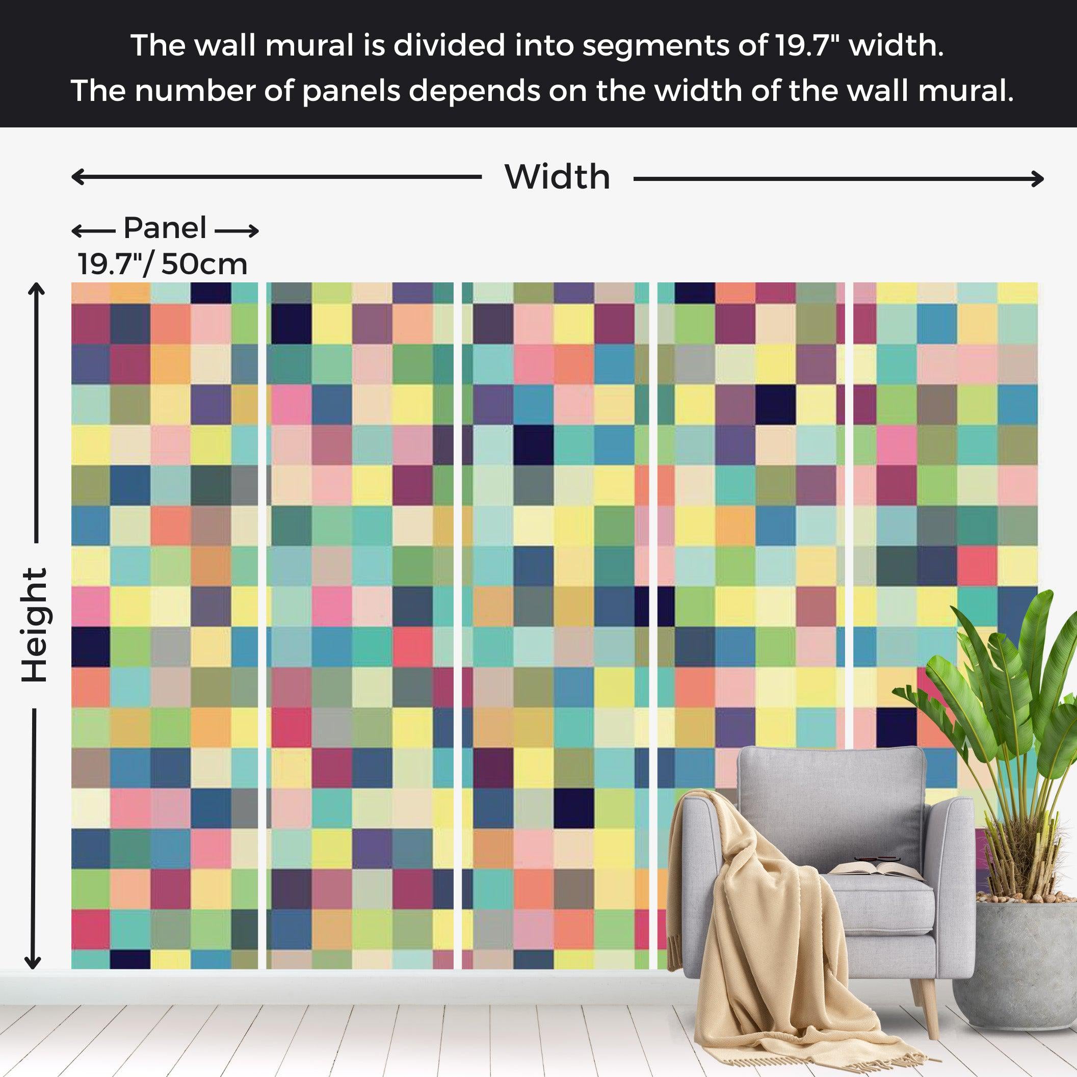 Abstract Wallpaper Wall Mural - Millions Of Colors