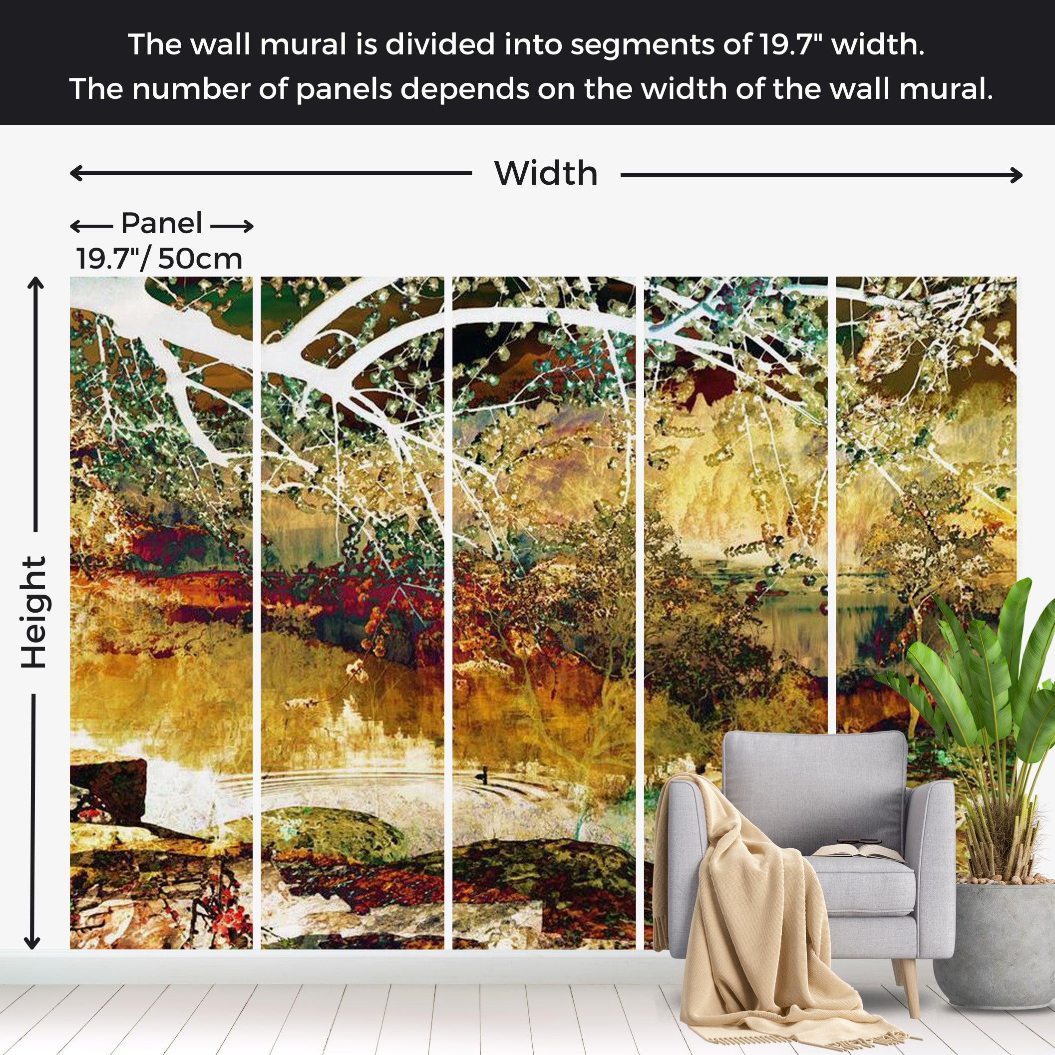 Abstract Wallpaper Wall Mural - River Of Life